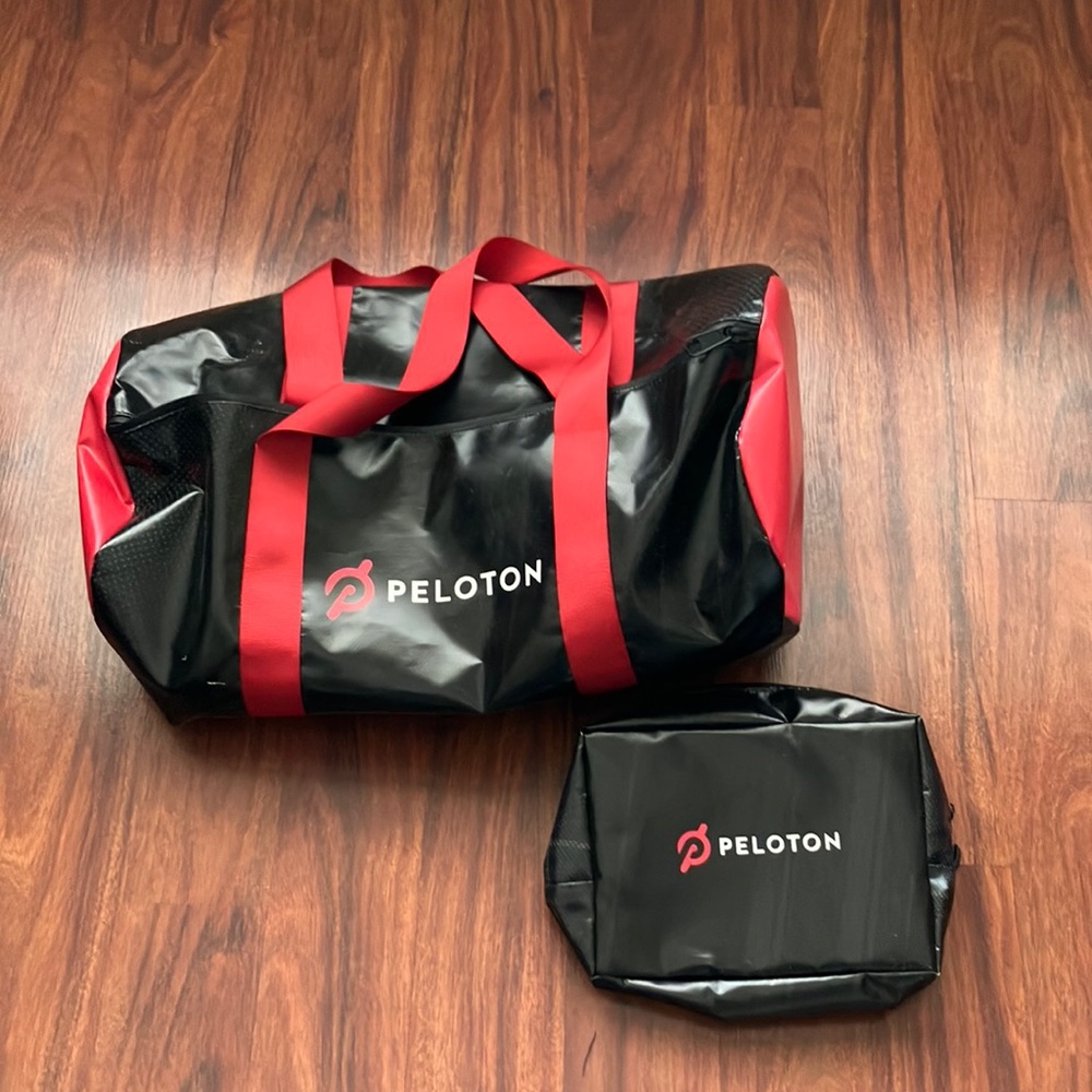 Peloton duffel bag